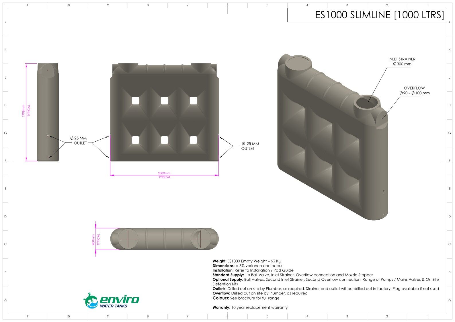 1 ES1000 V2 Slimline - Drawing_1