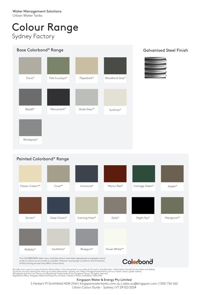 colour-guide-nsw-steel-kingspan