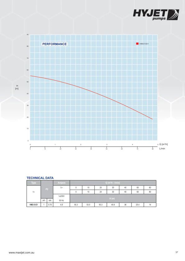 HM Series Pumps page 2