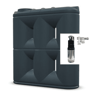 2000L-Slimline-Water-Tank-Tall Enviro-overlay (1) Tank and Pump Package